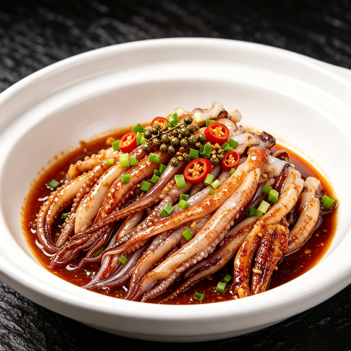 Frozen Squid Tentacles, BBQ-Ready