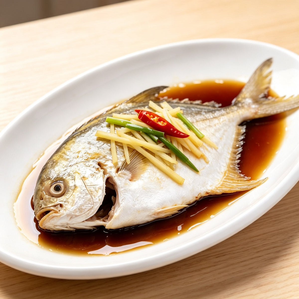 Frozen Golden Pompano, Whole