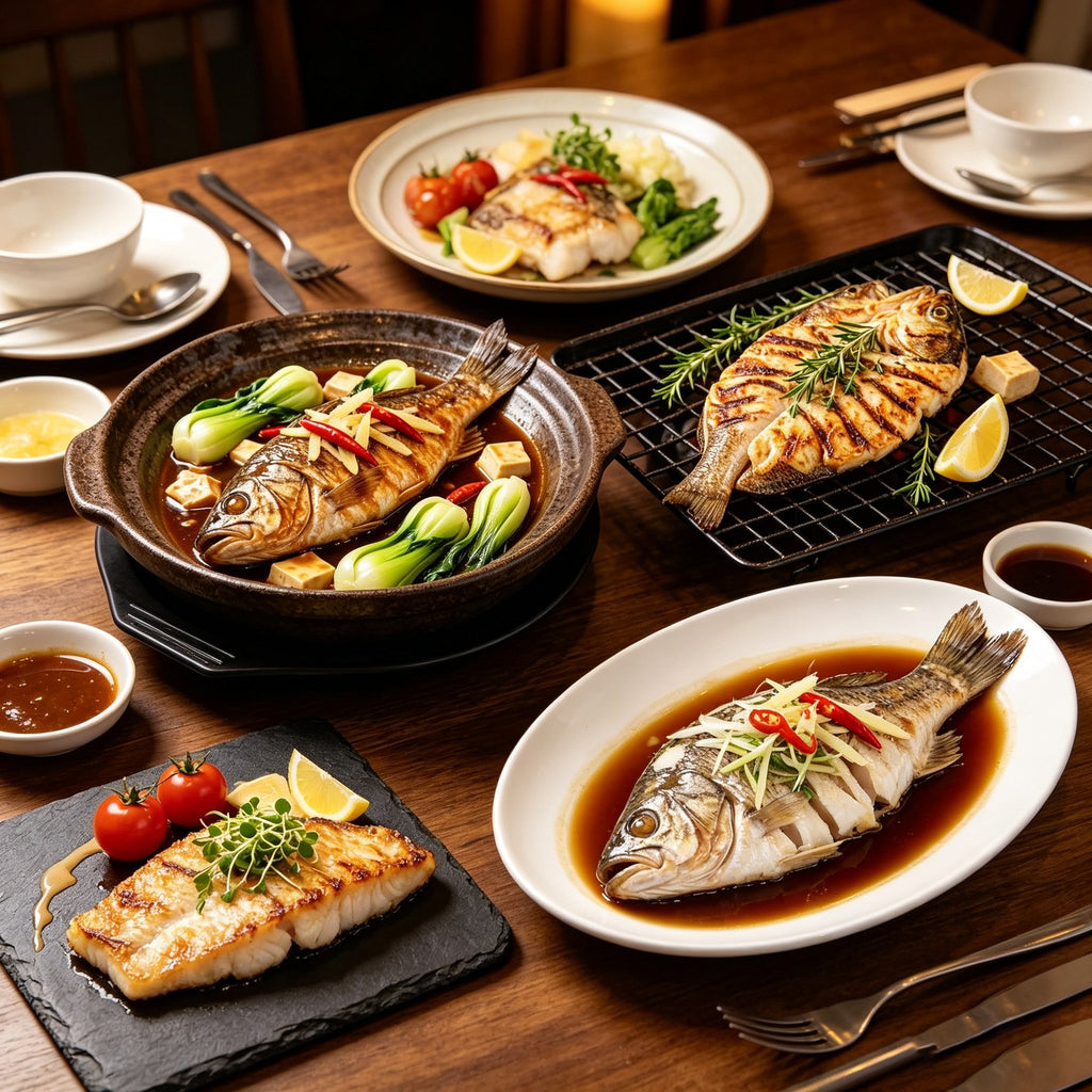 Frozen Sea Bass, Wild-Caught