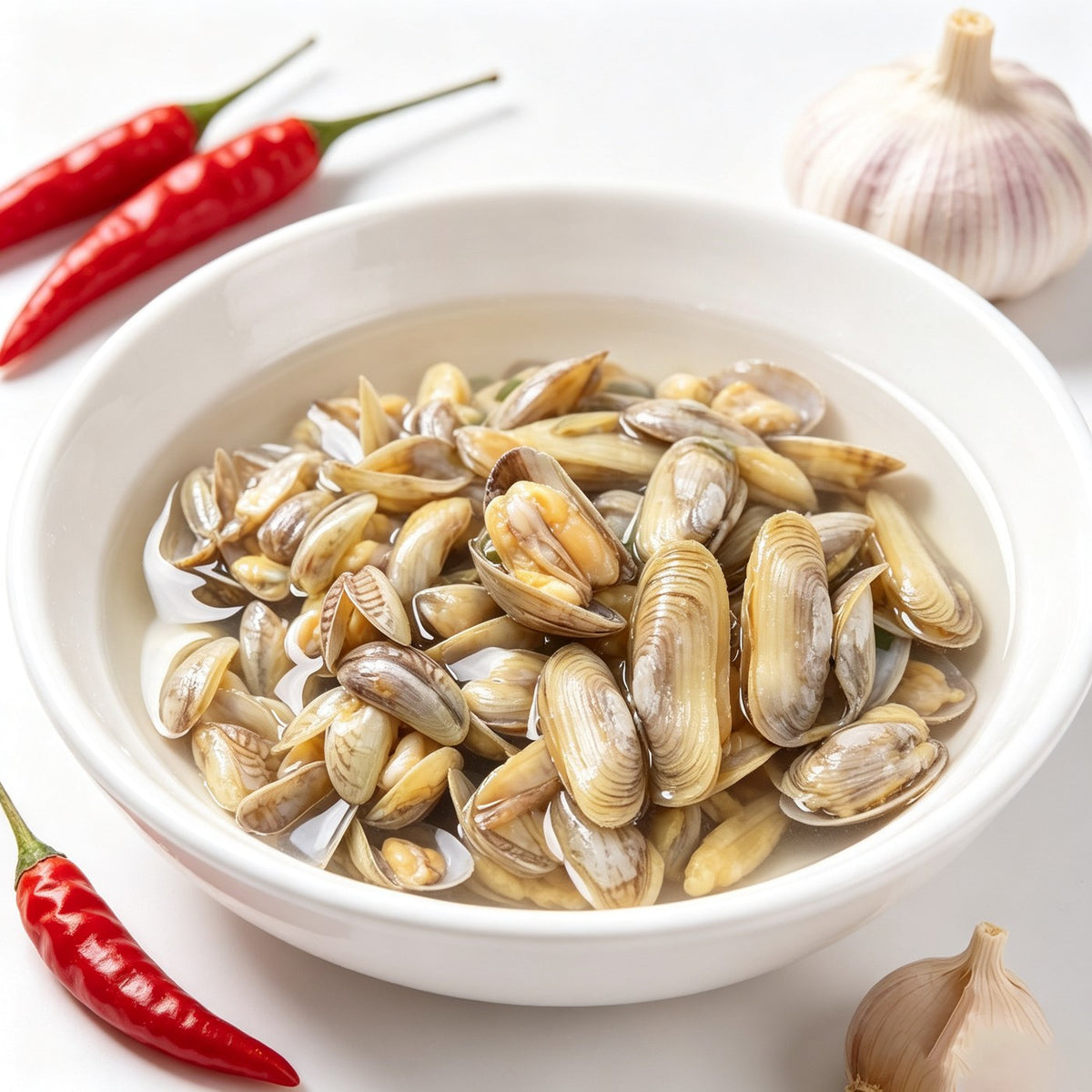 Frozen Razor Clams, Coastal Harvested