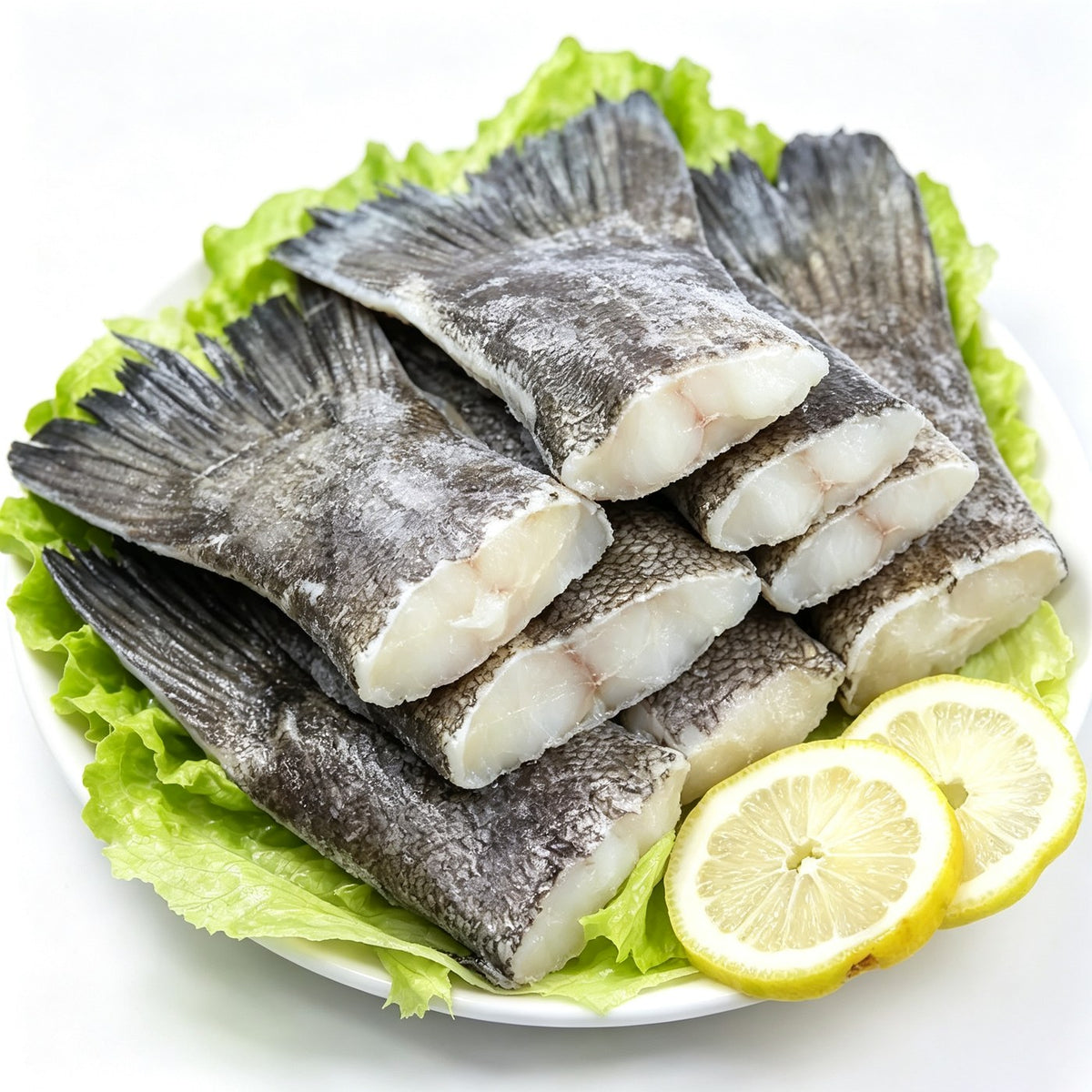 Cod Fish Tails, Skin-On